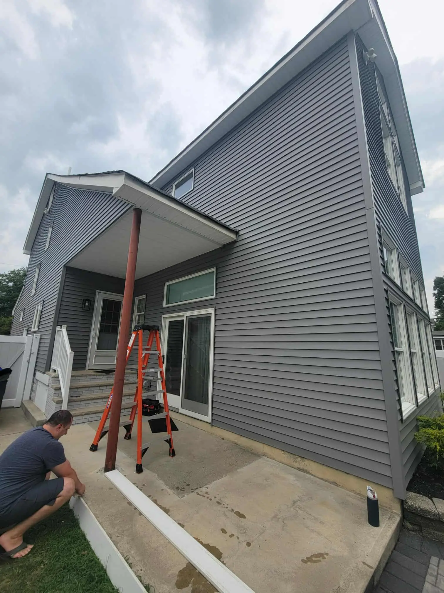 Exterior siding and trim work in Monroe Township, NJ